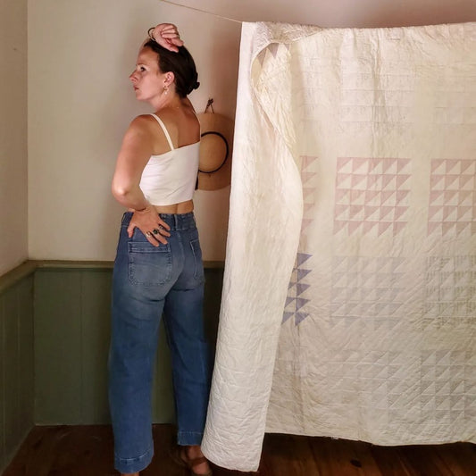 Pale Tones Mosaic Quilt