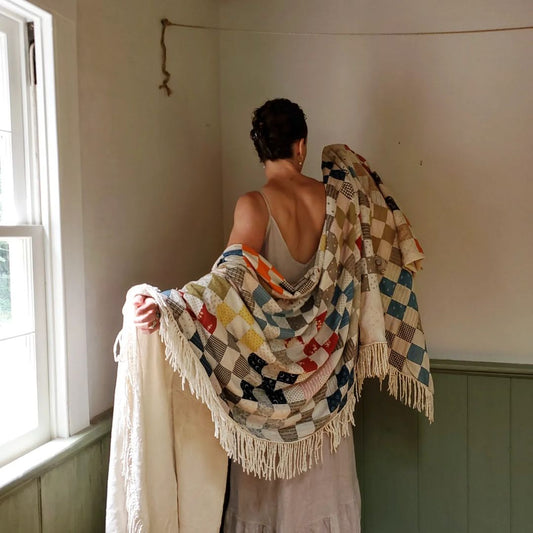 Little Fringed Quilt Top